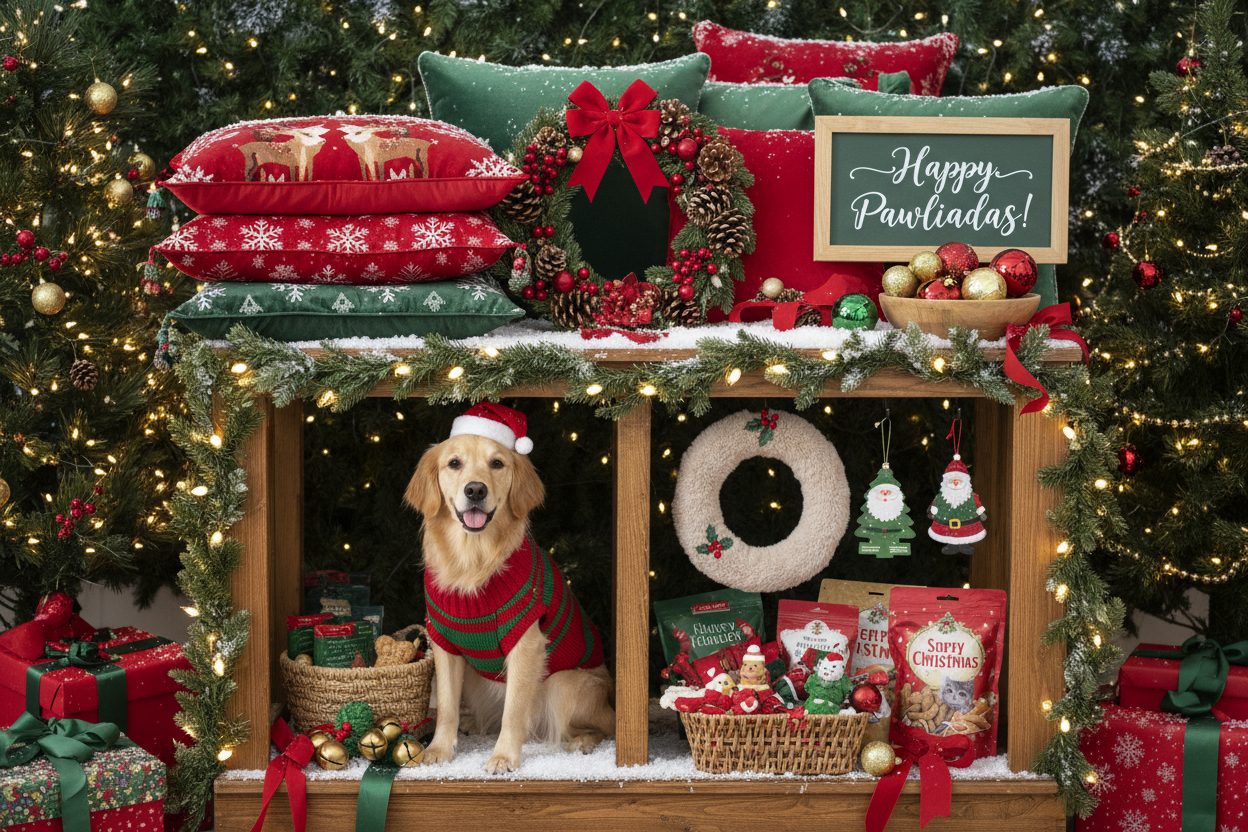 stuffs for home, cars, pets in christnas